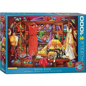 Puzzle Eurographics - Studio de couture, 1000 pièces