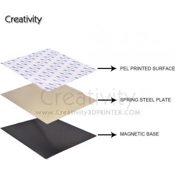 Smooth PEI Spring Steel Heat Bed for CR10 Ender3 235x235/310x310 mm