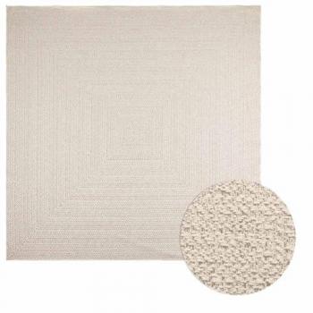 Tepih ZIZUR 240 x 240 cm, finitura jute, ideale per interni e esterni
