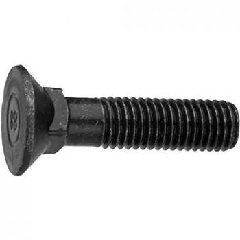 Ferro da Aratro Din 608 6,8mm nera non placcata 11x70 con dado Din 934