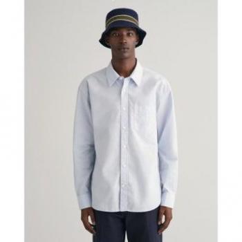 Camicia Gant Heritage Blu Chiaro M