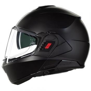 Casco Moto Modulare P/J Nolan N120-1 CLASSICO 302 Nero Opaco taglia L