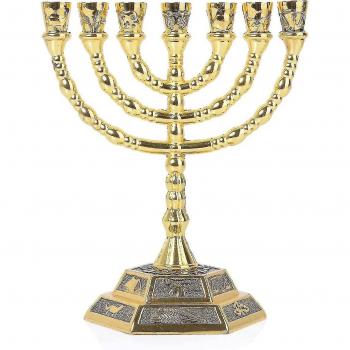 Candelabro de las 12 tribus de Israel
