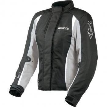 NERVE Motorradjacke »Unique« Gr. 36, silber