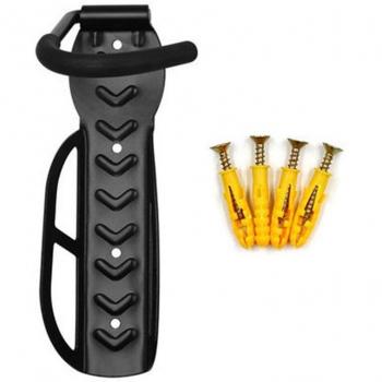 Gancho colgante para bicicleta, estante montado en la pared, soporta 30kg, 1 ud