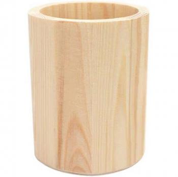 Wooden Pen and Pencil Holder
