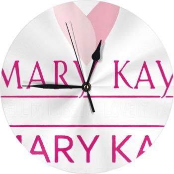 Mary Kay I Sell It I Use It I Love It Interior Mirror Clock