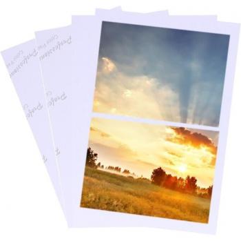 100 Sheets 200gsm Glossy 4R 4x6 Photo Paper for Inkjet Printers