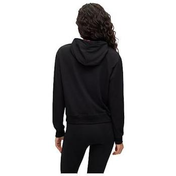 Hoodie Logo Hugo Black