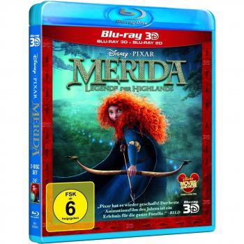 Merida - Legende der Highlands (+ Blu-ray 2D) [Blu-ray 3D]