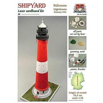 Leuchtturm Pellworm Laser Bauspielzeug