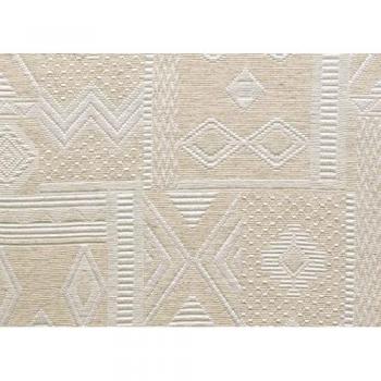 Copritavolo Ovale Mexico Natura 180x240 Jacquard Made in Italy
