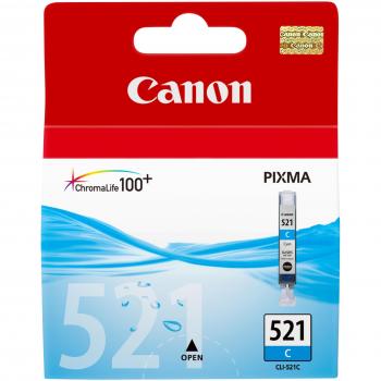 Canon CLI-521C Tinte Cyan 2934B001