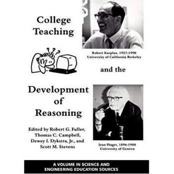 College Teaching and the Development of Reasoning (Hc) (Science and Engineering Education Sources)