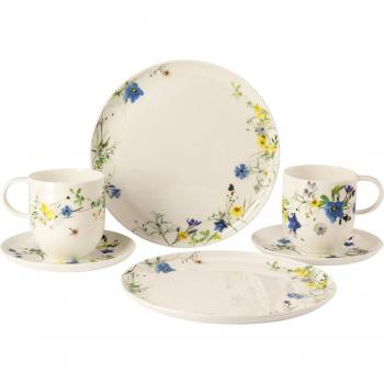 Rosenthal Brillance Fleurs des Alpes – Serviesset voor 6 personen
