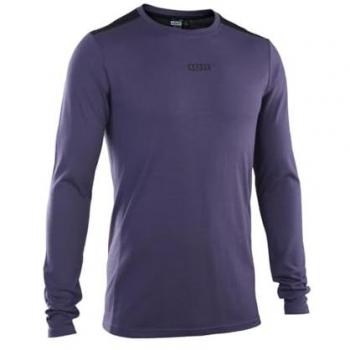 We Cycle Merino Fahrrad Unterhemd langarm lila XXL