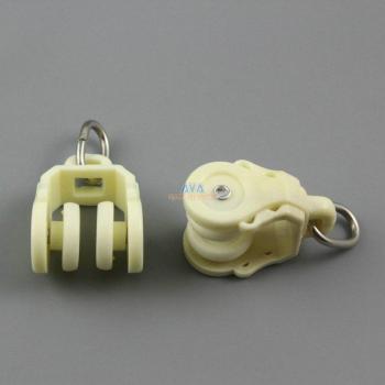 60 Piezas de Rodillos para Cortinas 18x35mm