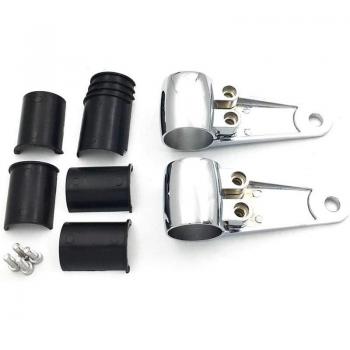 Support de montage de lampe avant moto 39mm 41mm