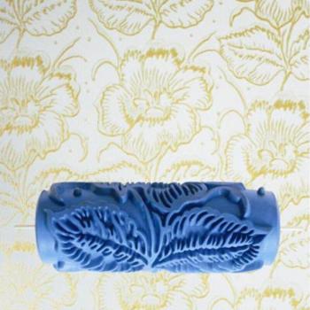 Rodillo Decorativo 5 Patrones Florales DIY