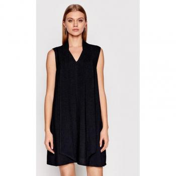 Victoria Beckham Alltagskleid Schwarz Relaxed Fit