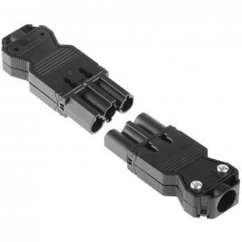 LEDBOX Kit 2 conectores rápidos GST18 M-H 16A para cables 0,75-2,5mm2