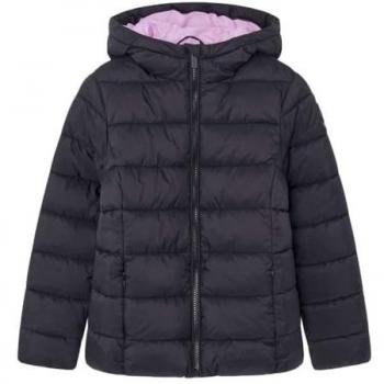 Pepe Jeans Crianza: Plumífero Vivian Negro para Niña PG401113