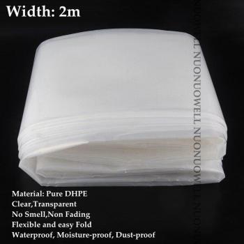 Thickened Agricultural Greenhouse Film - 0.12mm, Protective Plastic for Vegetables and Crops, Width: 2m~12m