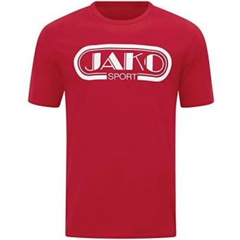 JAKO Herren Retro T-Shirt Rot XL