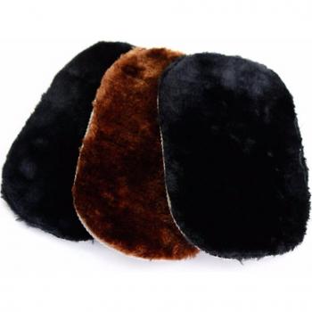 Brosse tissu polissage chaussure avec gant (imitation laine, doux usage)