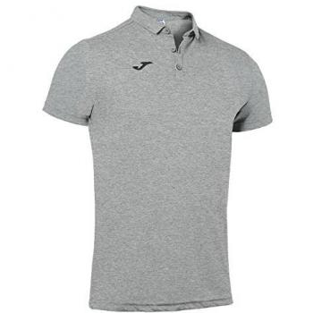 Polo Joma Hobby, Manga Corta, Hombre, Gris Melange