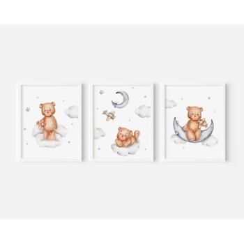 Mjukt Nalleplan Trio