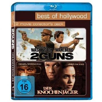 2 Guns/der Knochenjäger - Meilleur de Hollywood/Pack de 2 Films [Blu-ray]