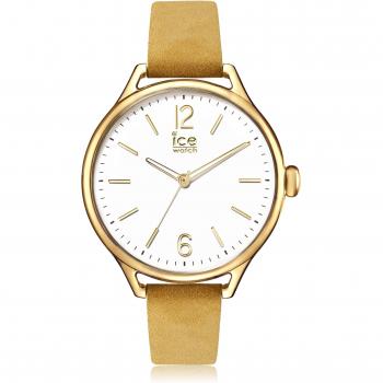Ice-Watch - ICE time Beige Champagne - Women's wristwatch with leather strap - 013060