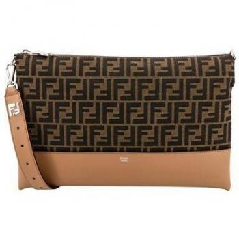 Fendi Stylish Leather Bag for Women - Brown - Size: ONE SIZE