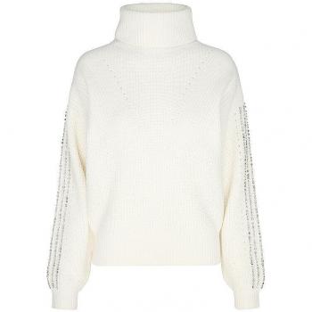 Liu Jo Damenpullover Maglia Weiß XS