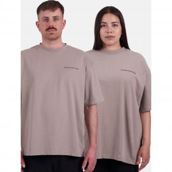 Camiseta Prohibida Beige S