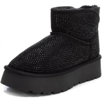 BOTÍN XTI 142942 PLATAFORMA NEGRO