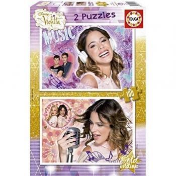 Puzzle Violetta 2 x 100 Piezas Educa Borrás
