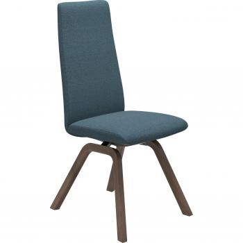 Stressless Polsterstuhl „Laurel“ – ROHLEDER Stoff Q2 Faron, High Back, Walnussbeine, Größe M