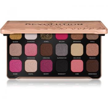 Makeup Revolution Flawless Lidschattenpalette „Bare Pink“ – 18×1,1 g