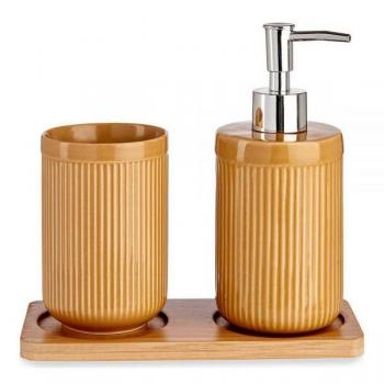 Dosatore di sapone e portasapone Berilo