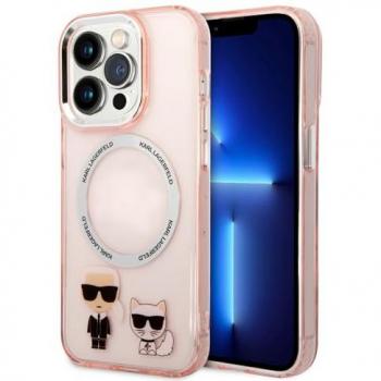 Funda Karl Lagerfeld para iPhone 14 Pro 6.1 Klhmp14lhkcp Karl&Choupette