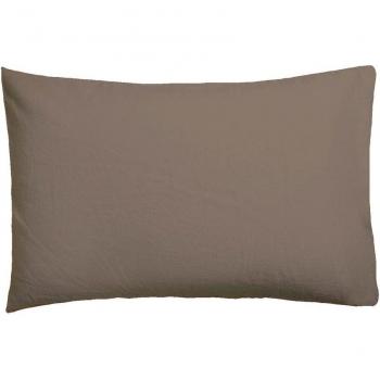Funda de almohada Ethere Maison lisa algodón 45x110 cm