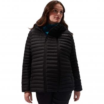 Berghaus Women's Nula Hooded Maternity 2in1 Jacket - Black Size 10