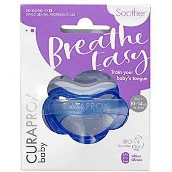 Curaprox Baby's Blue Pacifier, Size 2-2.5