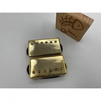 Korea Made LP Jazz Guitar Humbucker with Golden Cover - 2 Piece Set LPC210 ibz ORIGINAL