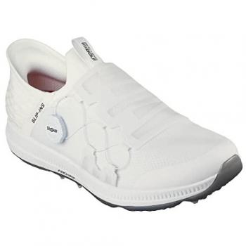 Men's Skecher Go Golf Elite 5 Slip-On Golf Shoes - White - UK 8