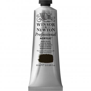 Winsor & Newton Acrylfarben für Künstler und Basteln – Mars Schwarz 60 ml