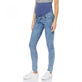 Supermom Damenjeans OTB Acid Blue, Umstandsjeans, Blau P538, One Size