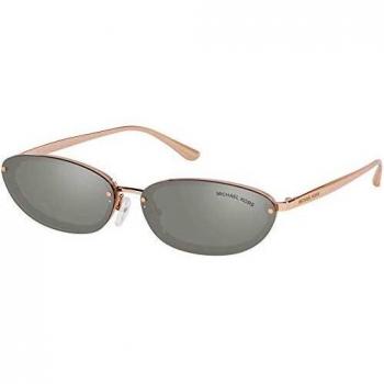 Lunettes solaires ovales rose Michael Kors XL